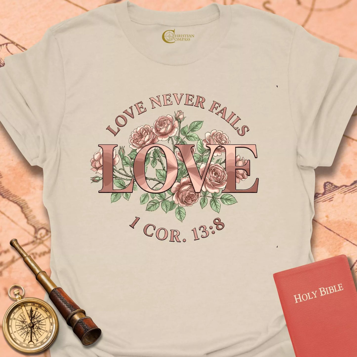 Love Never Fails T-Shirt