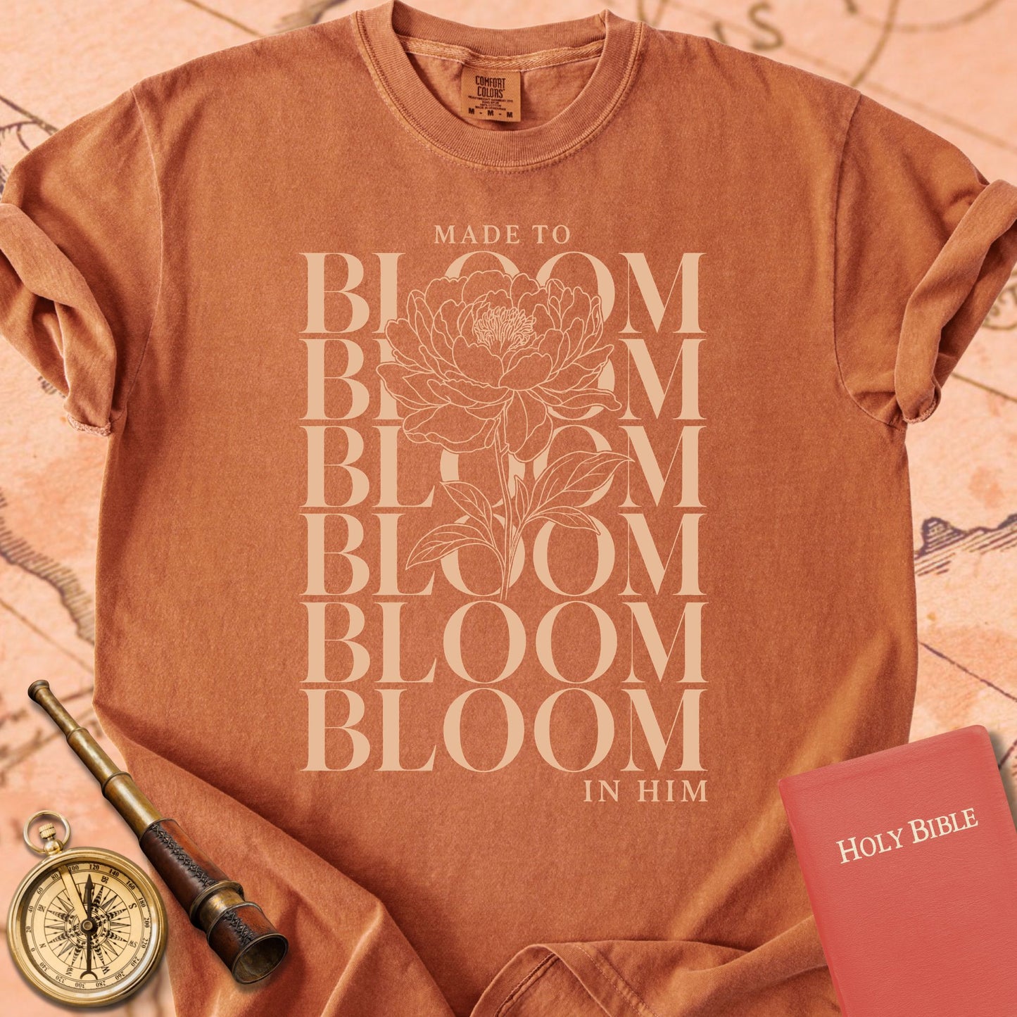 Made to Bloom in Him Premium T-shirt