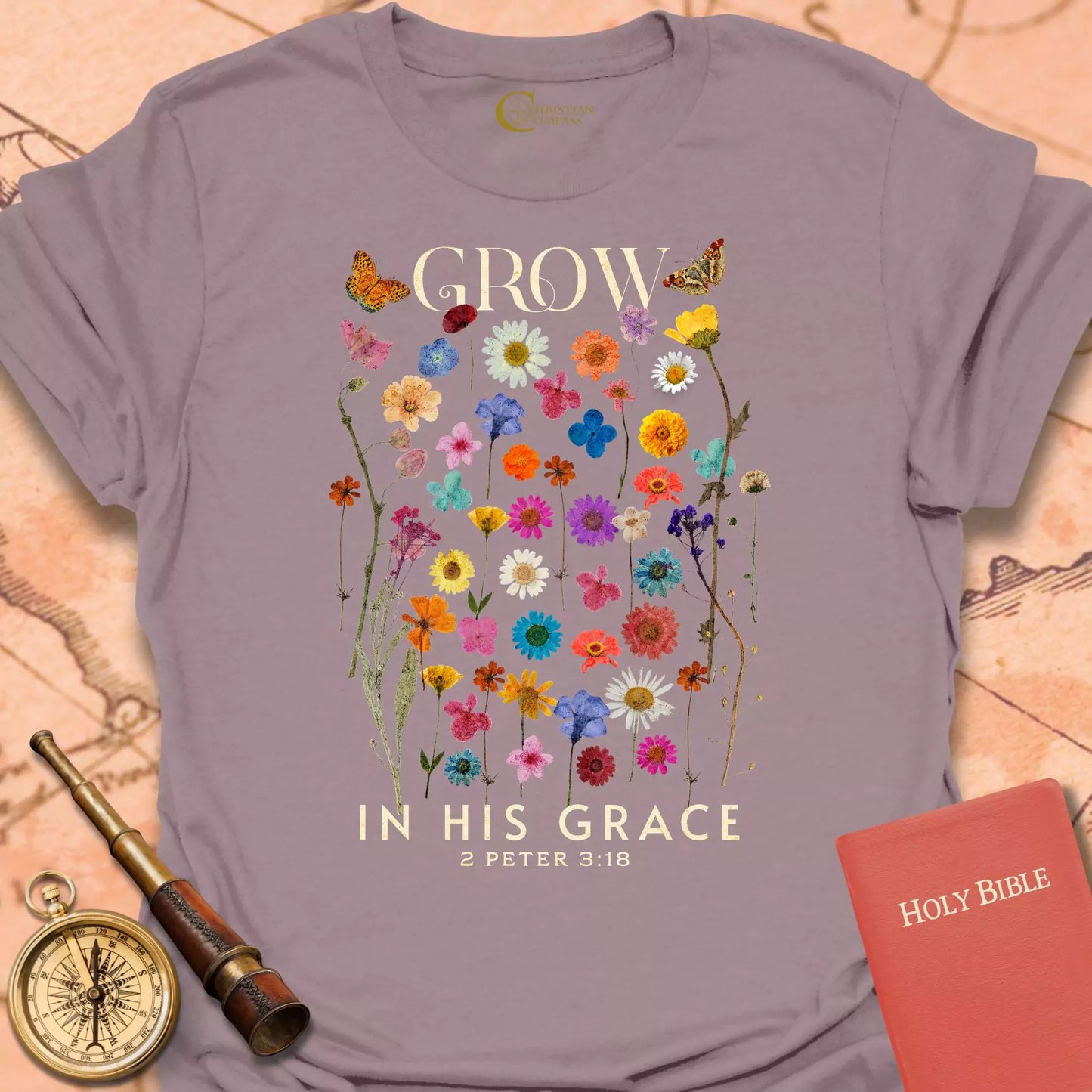 Grow in His Grace T-Shirt