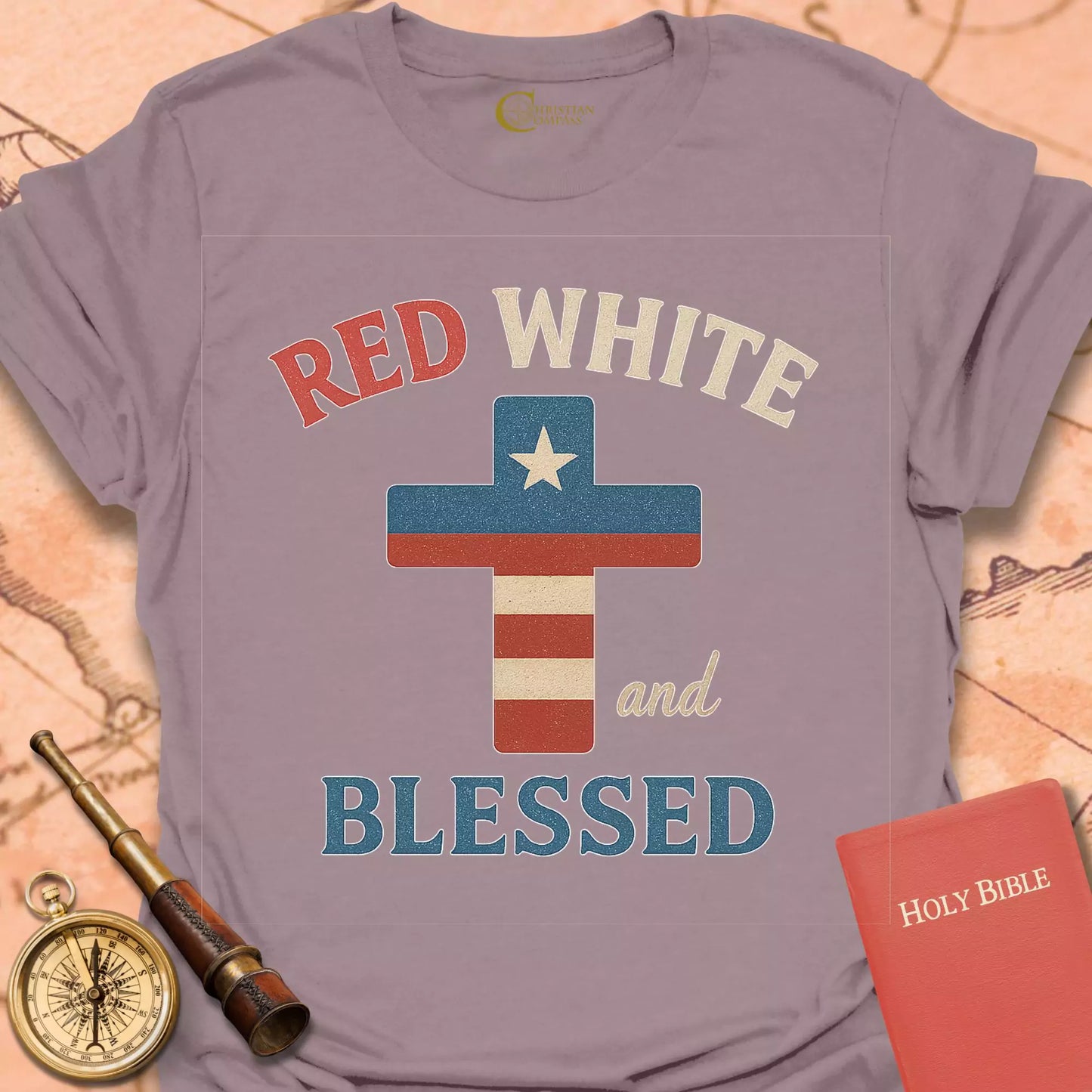 Red White and Blessed T-Shirt