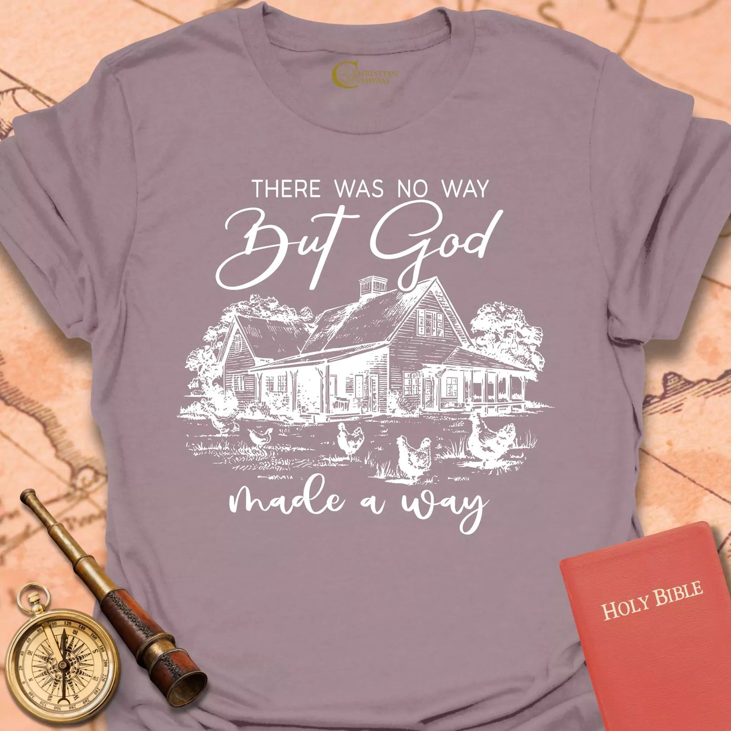 But God Made a Way Farm T-Shirt