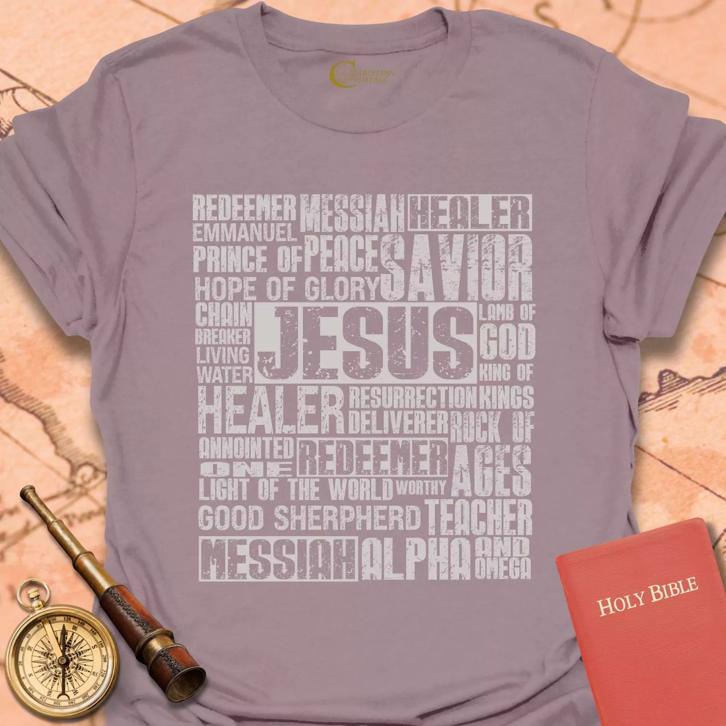 Names of Jesus Collage T-Shirt