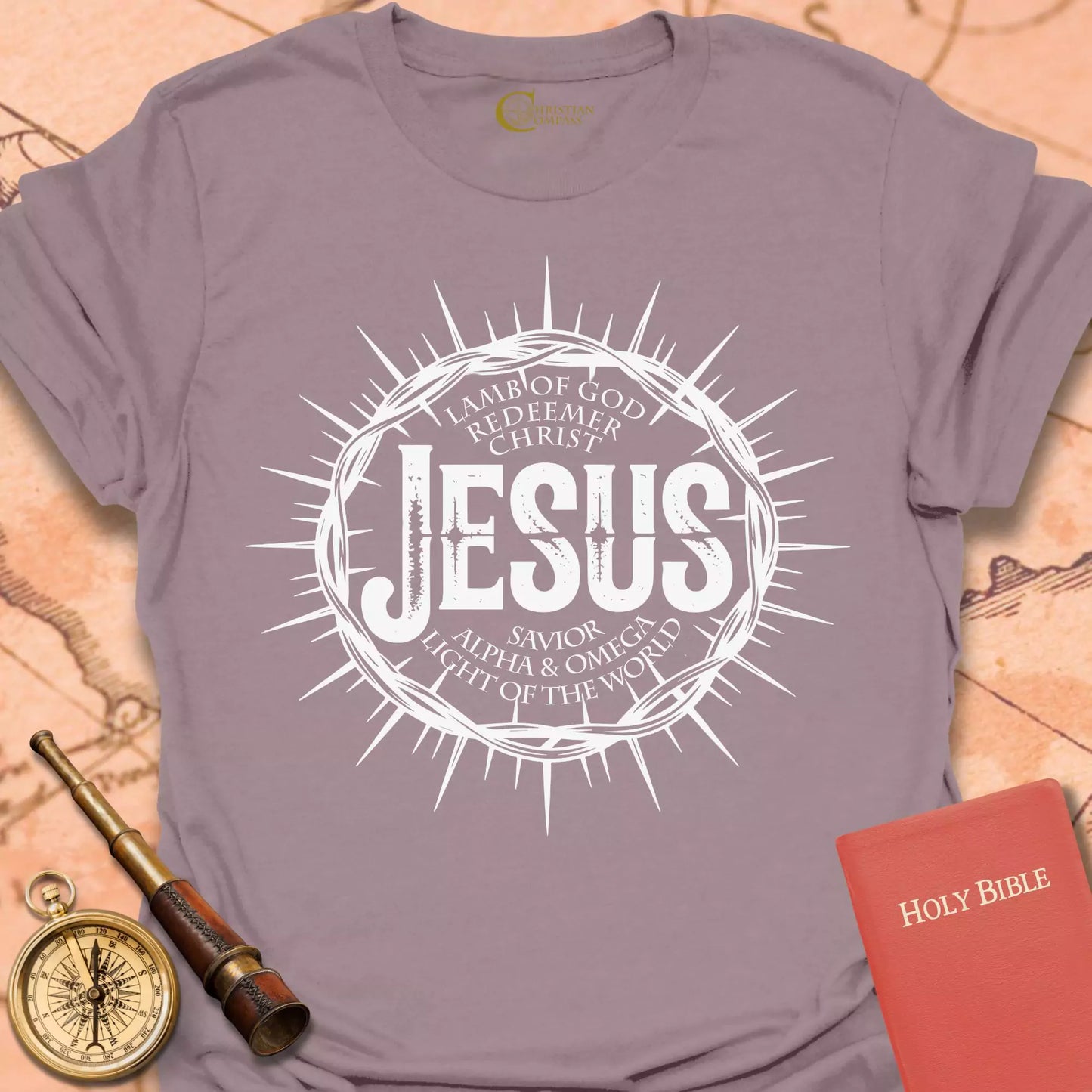 Names of Jesus Crown T-Shirt
