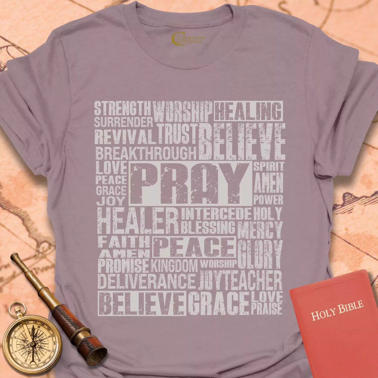 Pray Collage T-Shirt