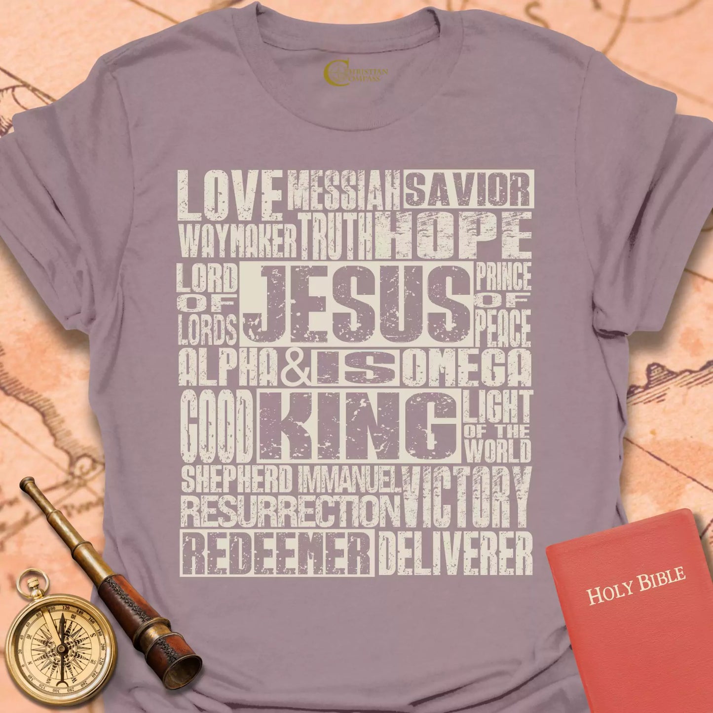 Jesus is King Collage T-Shirt