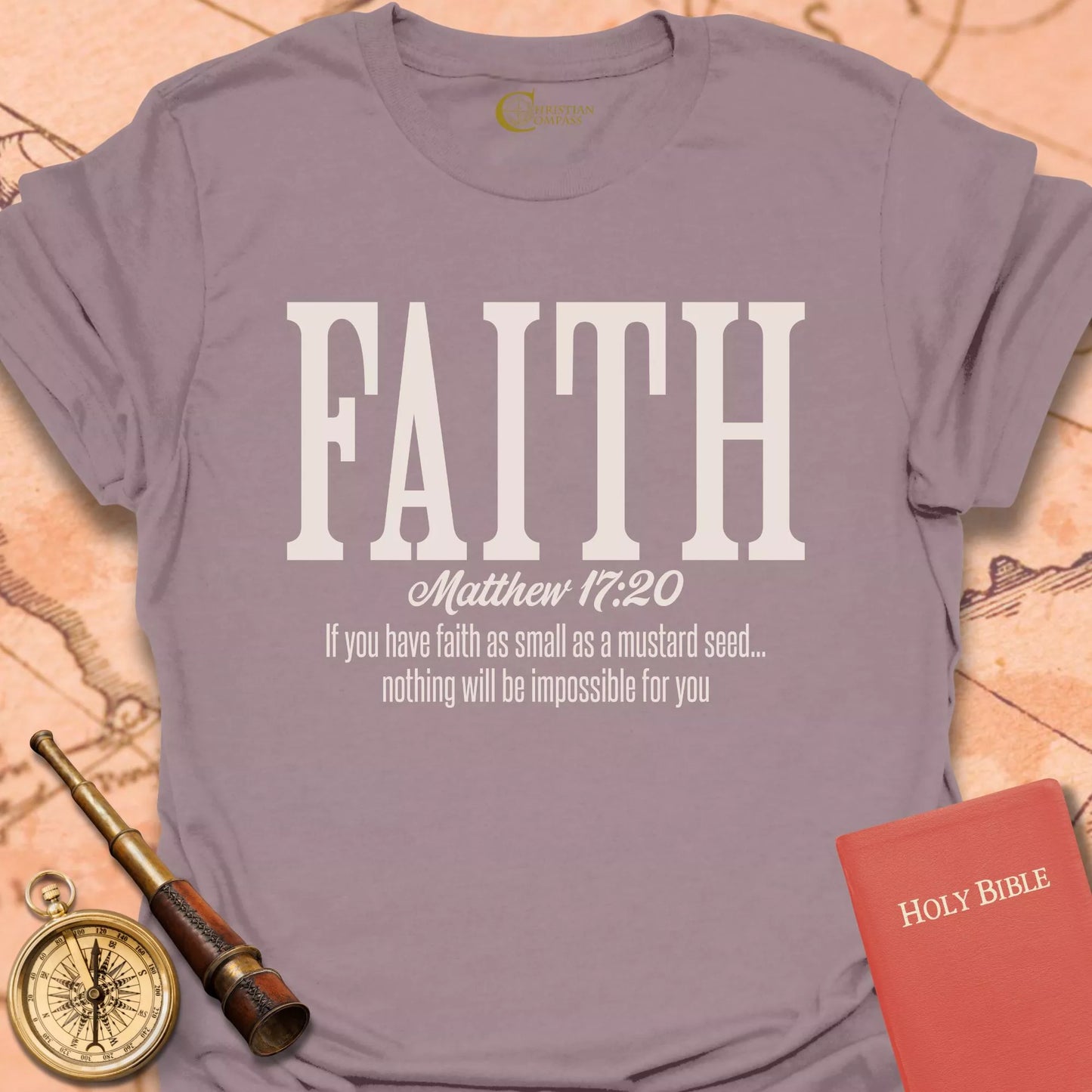 Faith Matthew 17:20 T-Shirt