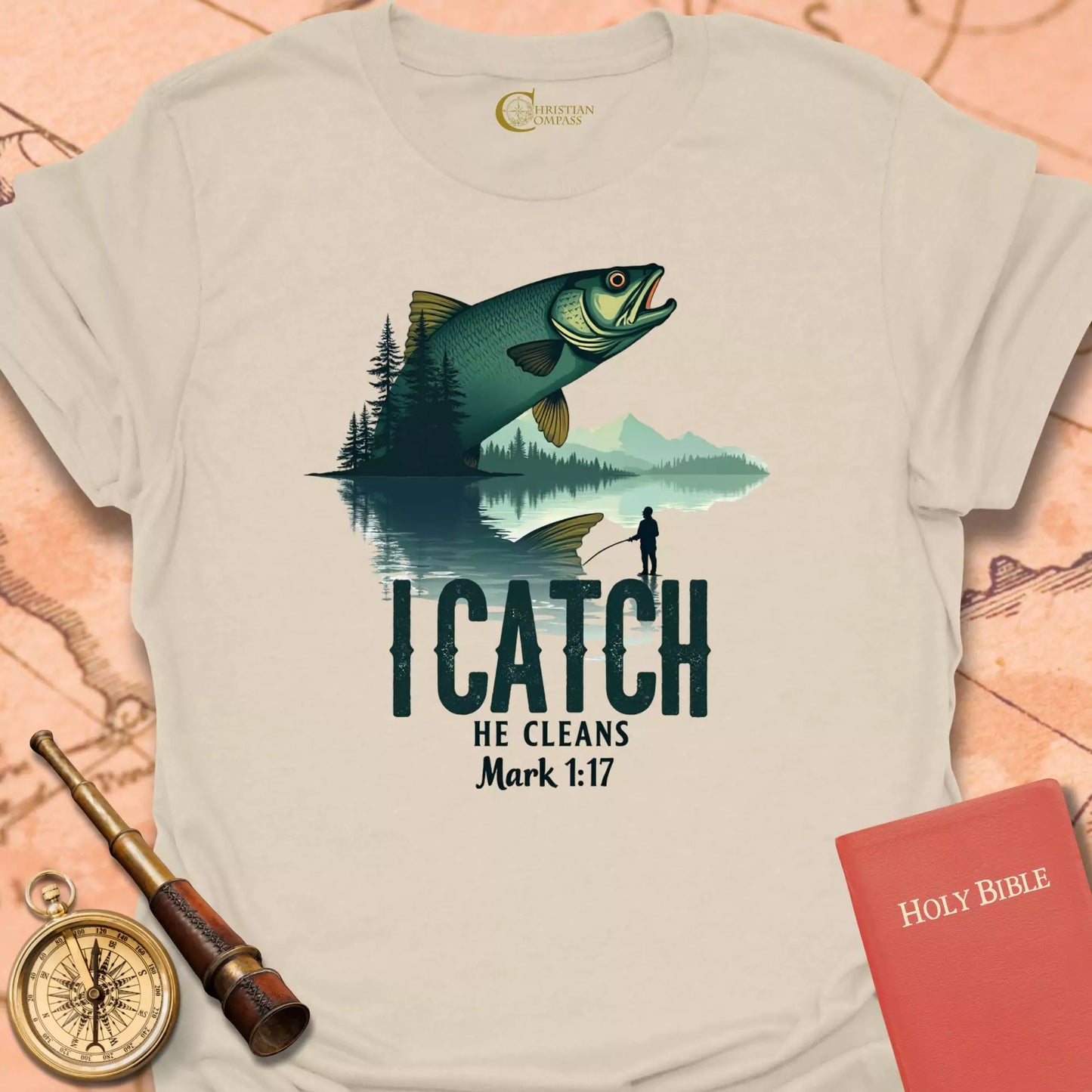 I Catch He Cleans T-Shirt