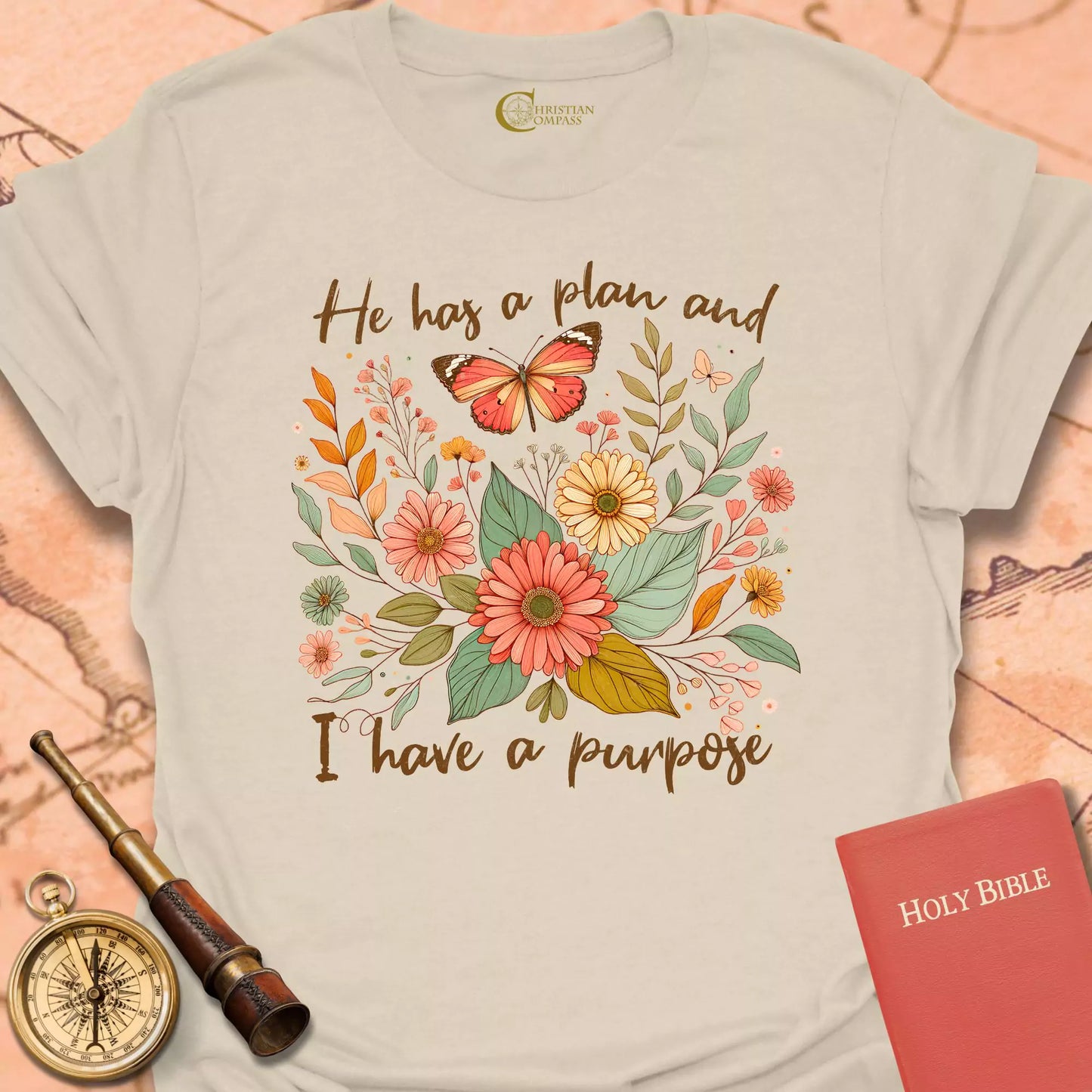 He Has a Plan T-Shirt