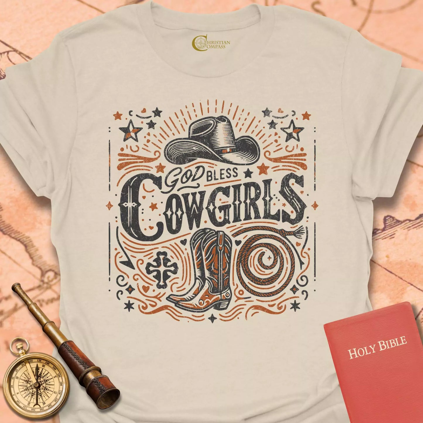 God Bless Cowgirls T-Shirt