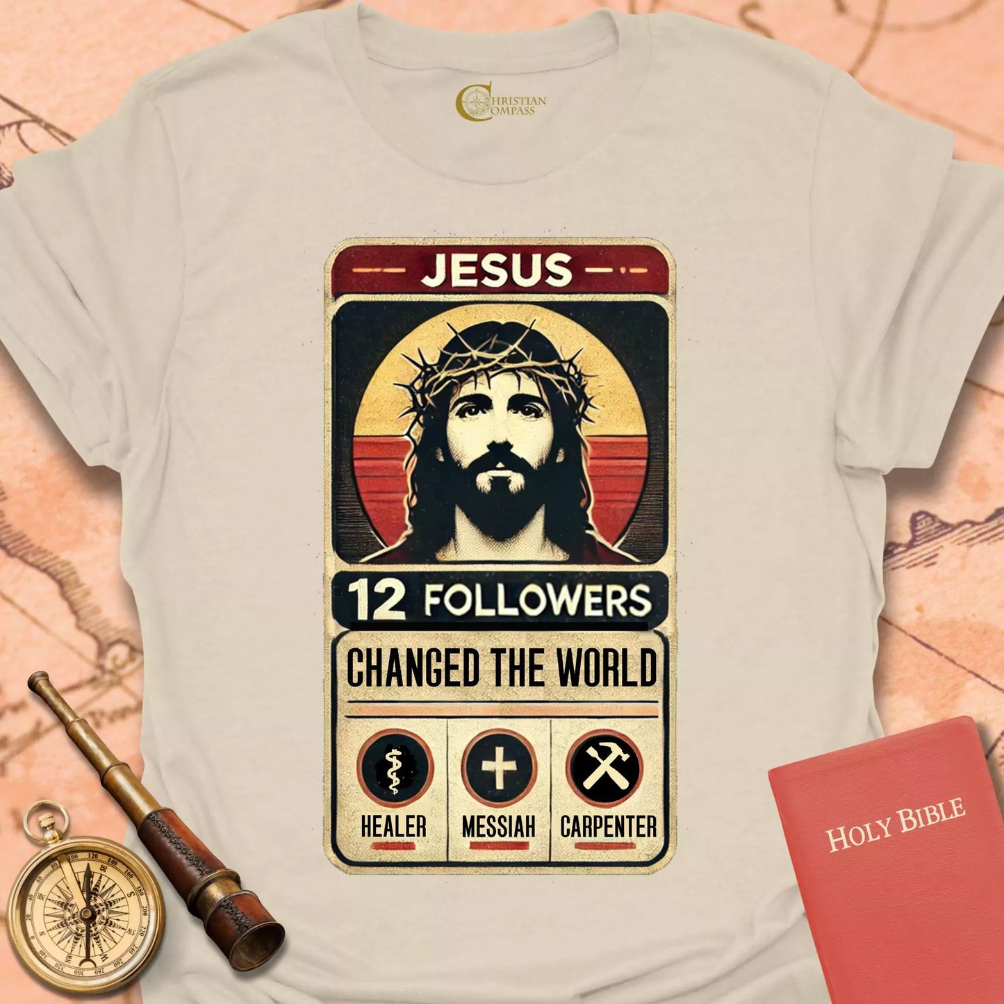 Jesus 12 Followers T-Shirt