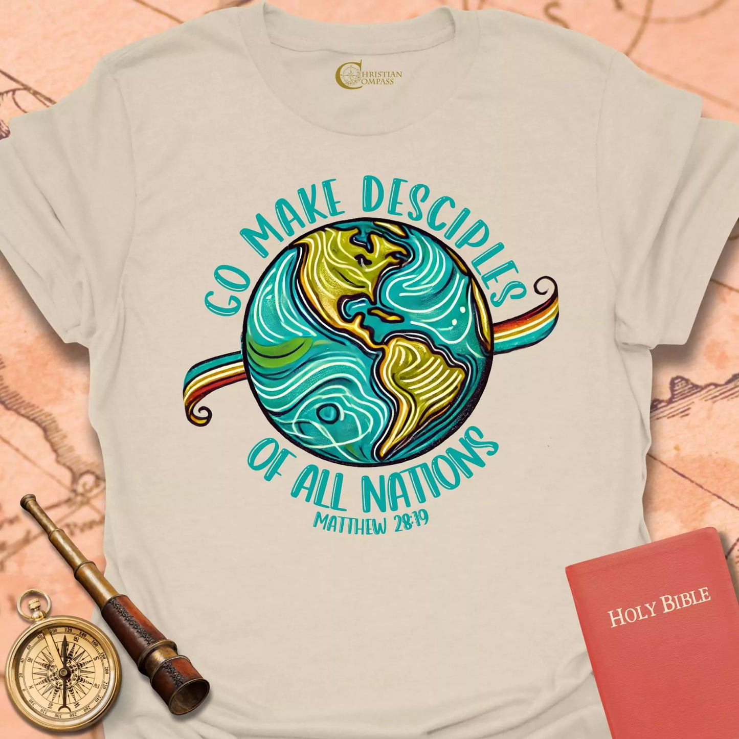 Go Make Disciples of All Nations T-Shirt