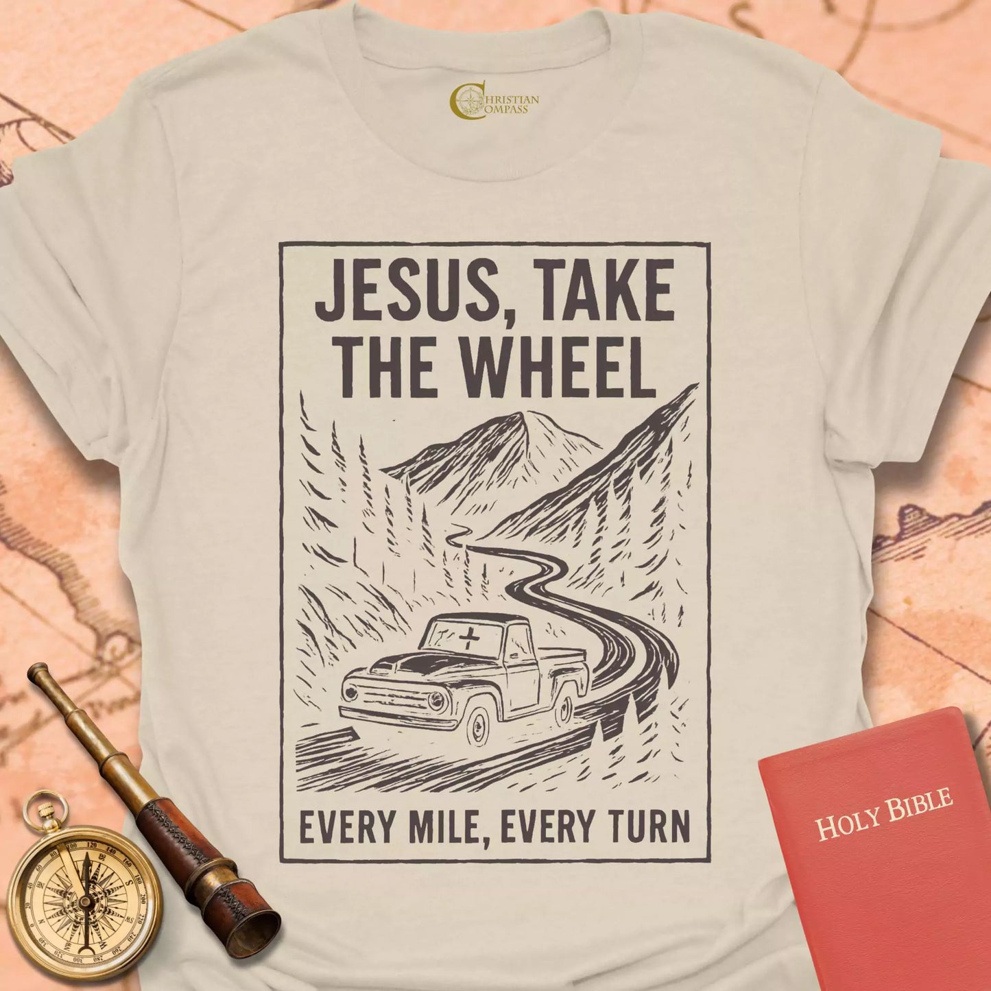 Jesus Take the Wheel T-Shirt
