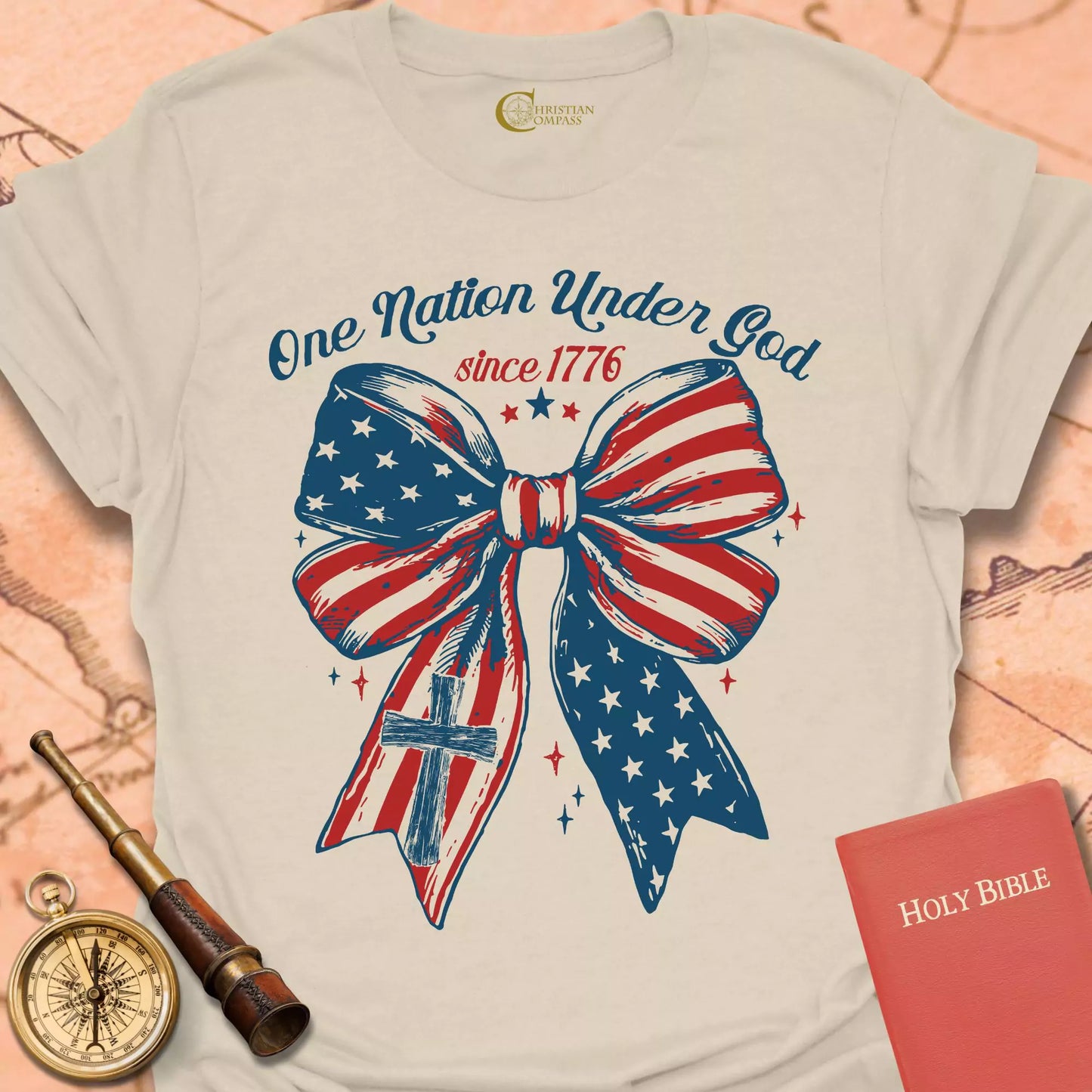 One Nation Bow T-Shirt