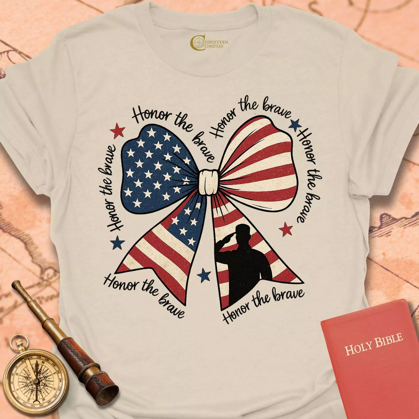 Honor the Brave Salute T-Shirt