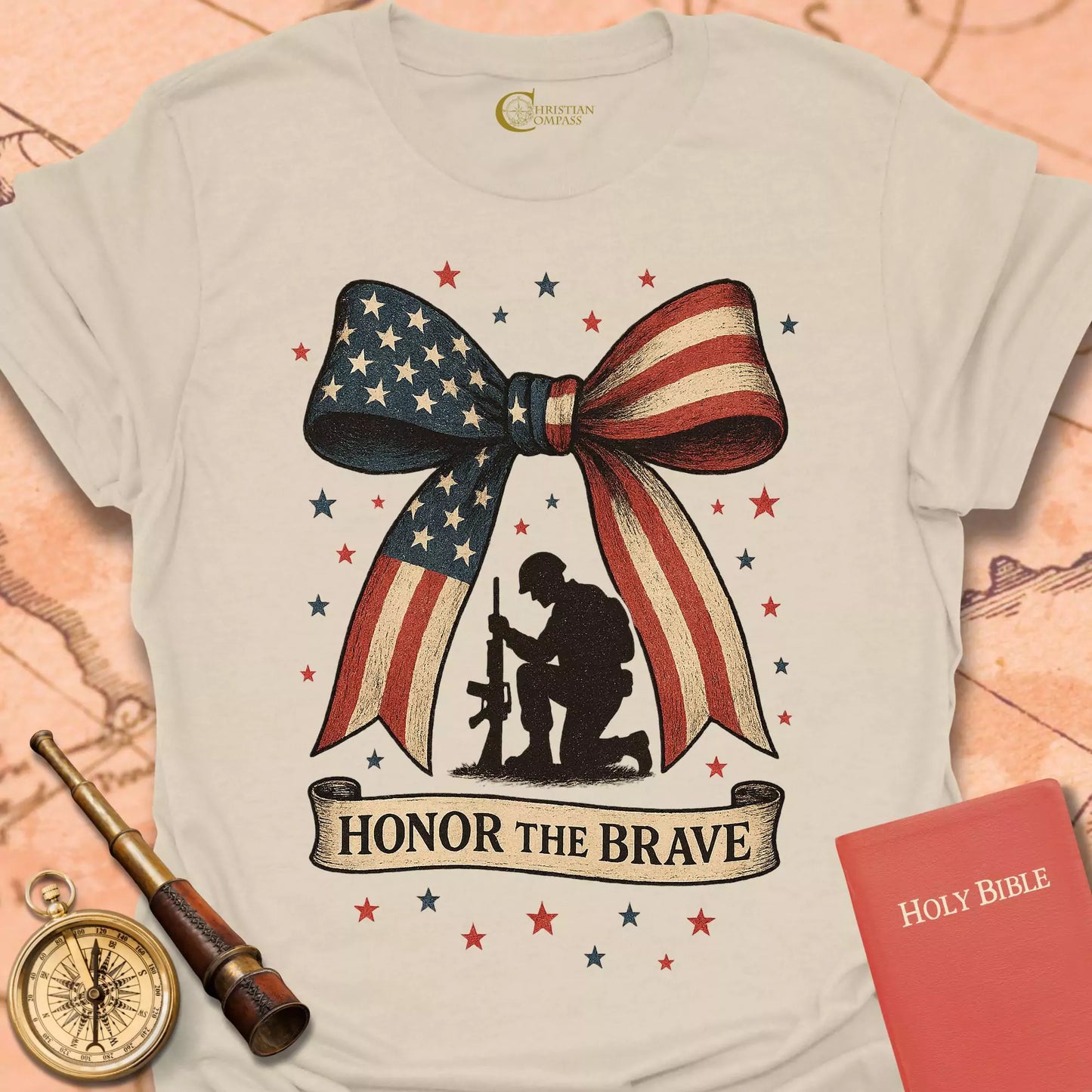 Honor the Brave Kneel T-Shirt