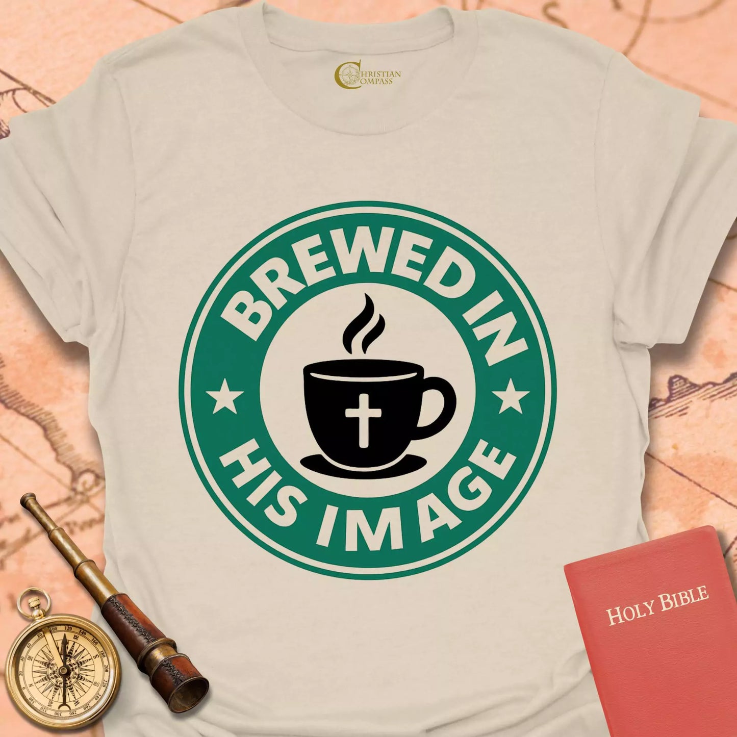 Brewed in His Image T-Shirt