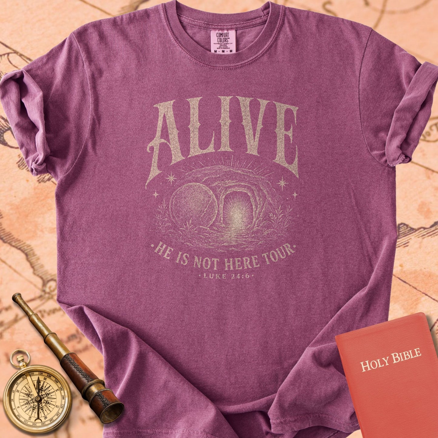 Alive — He Is Not Here Premium T-shirt