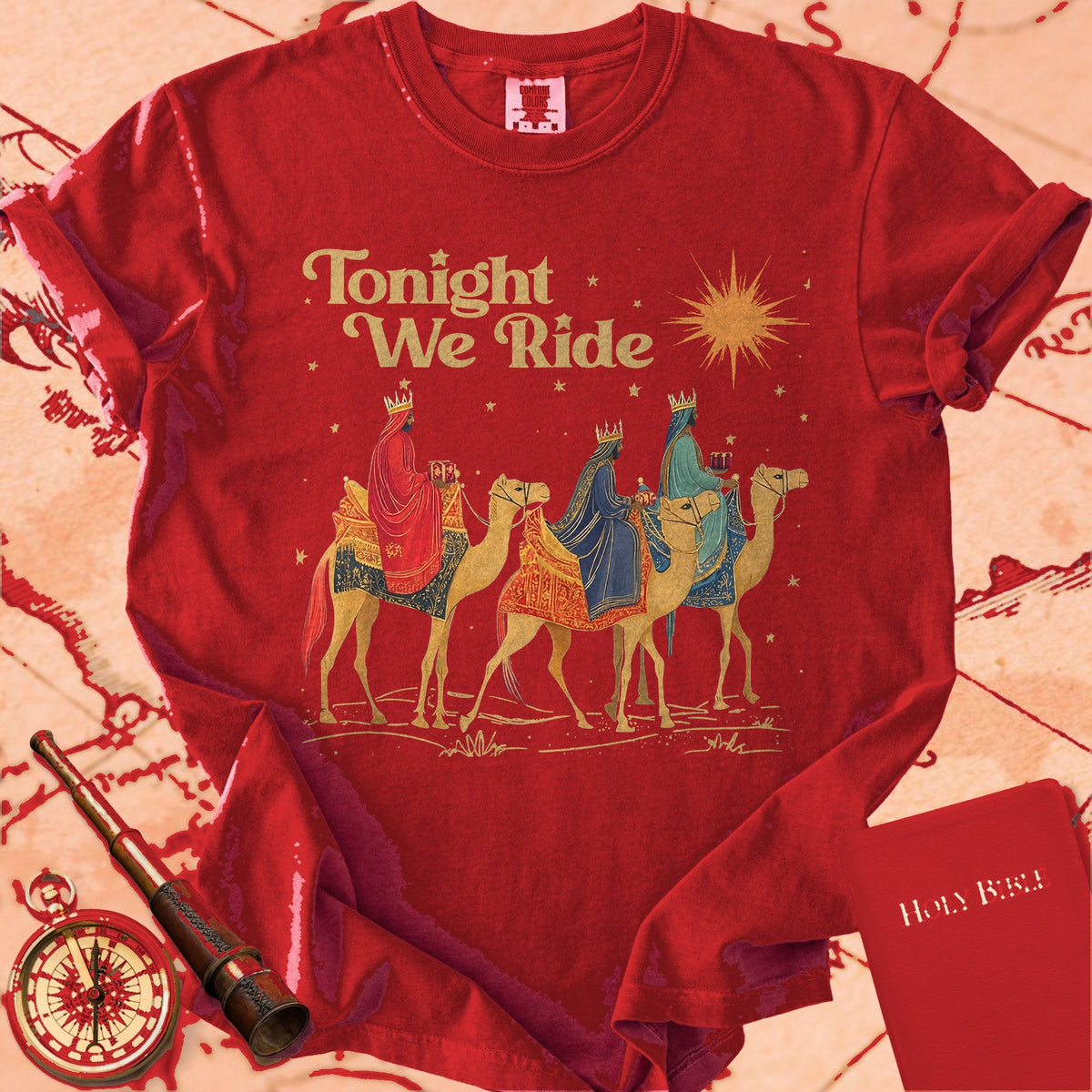 Tonight We Ride Three Wise Men Premium T-shirt