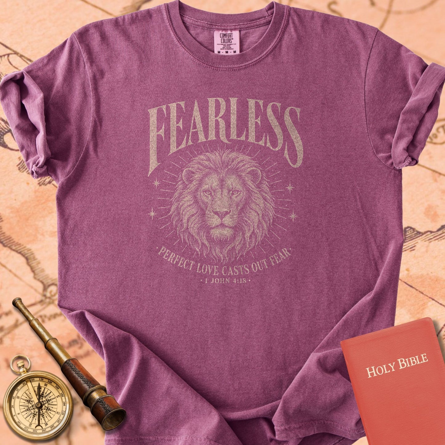 Fearless — Perfect Love Casts Out Fear Premium T-shirt