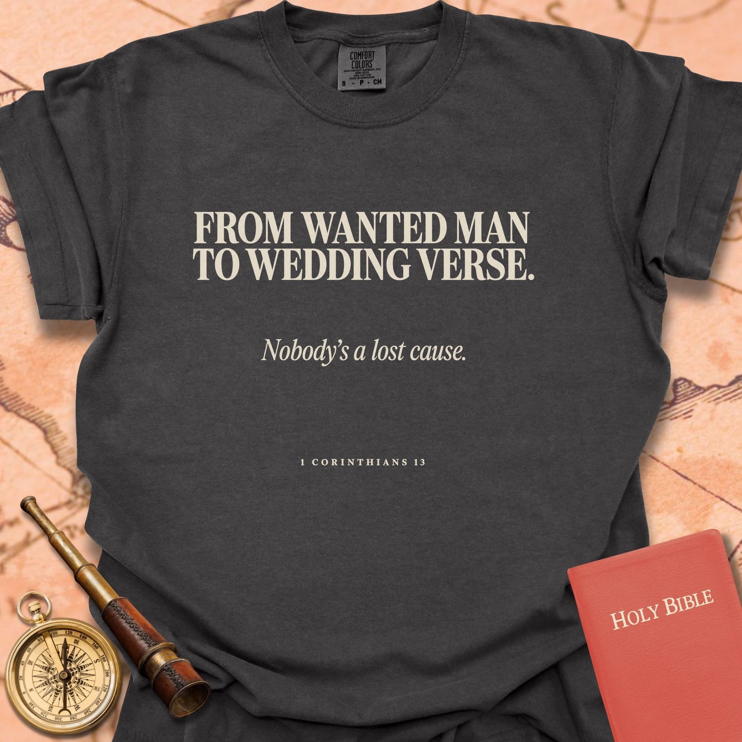From Wanted Man to Wedding Verse Premium T-shirt