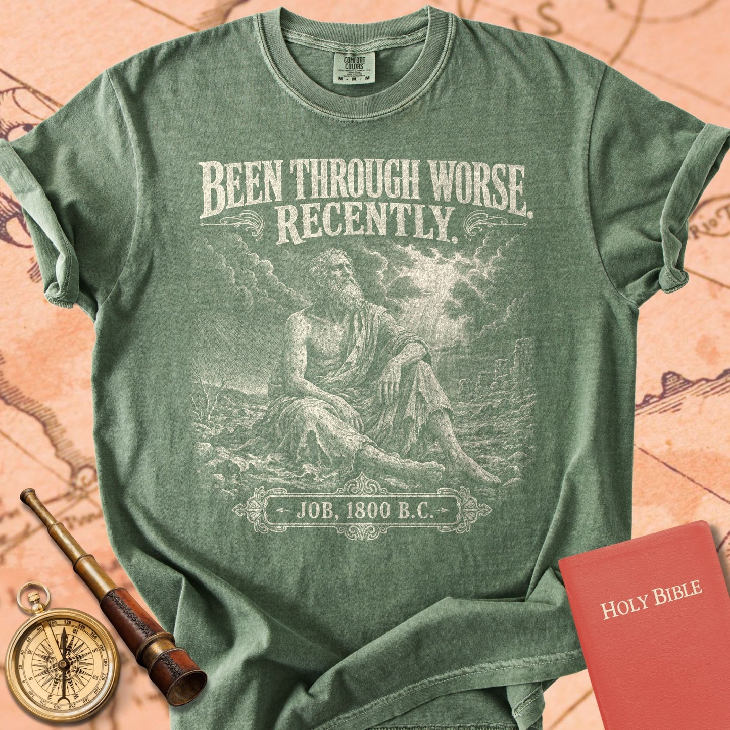 Job Been Through Worse Recently Premium T-shirt