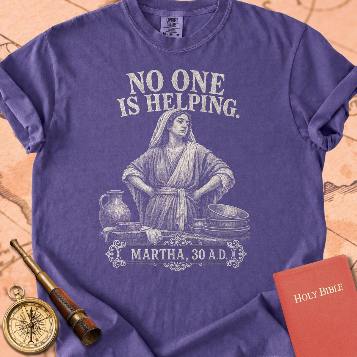 Martha No One Is Helping Premium T-shirt