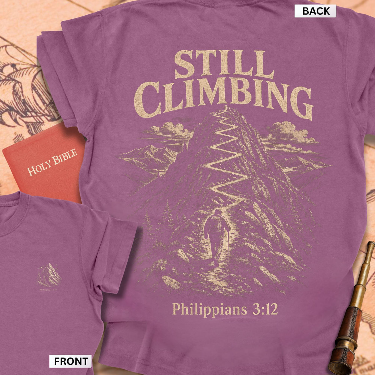 Still Climbing Premium T-shirt