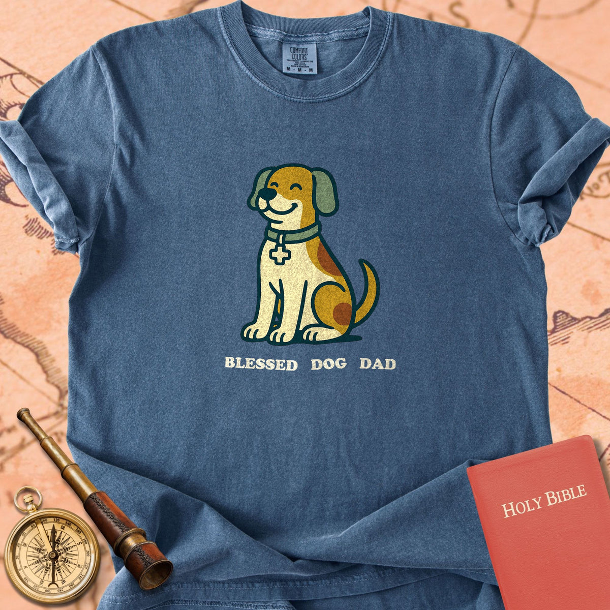 Blessed Dog Dad Premium T-shirt