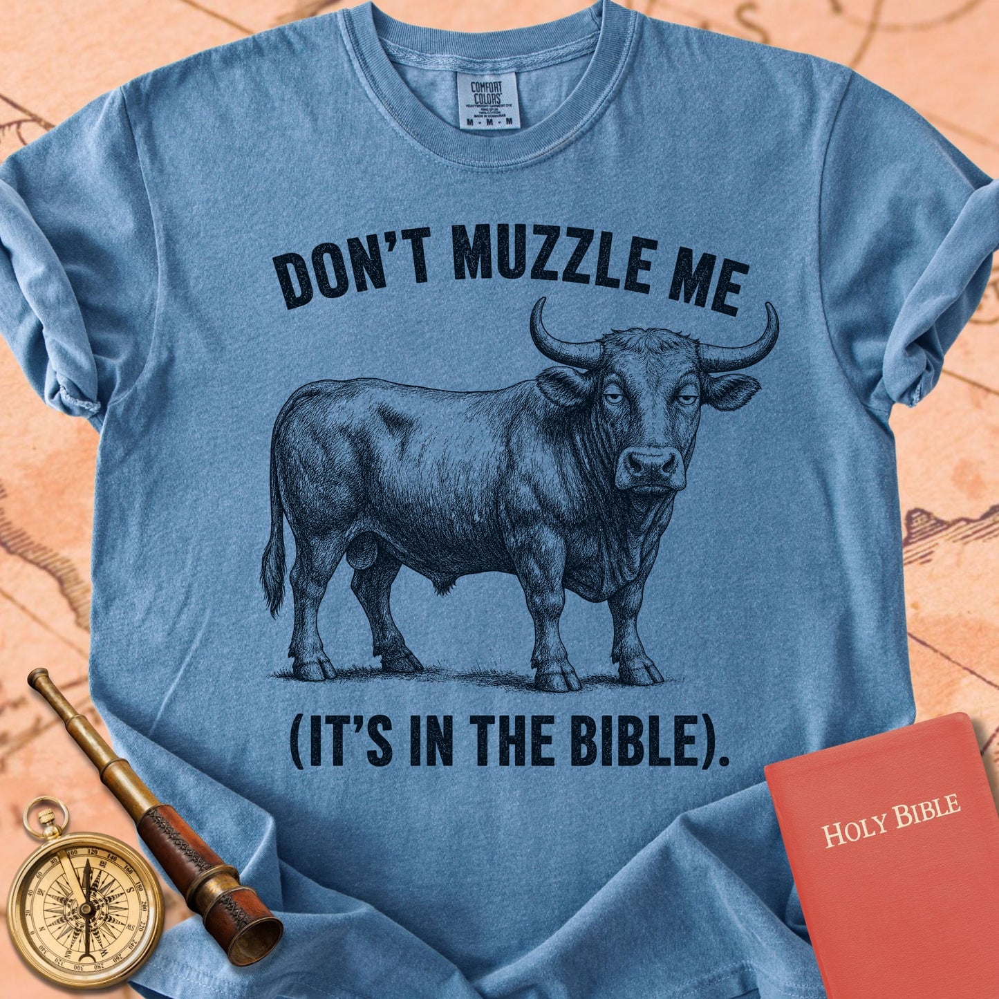 Don't Muzzle Me (It's in the Bible) Premium T-shirt