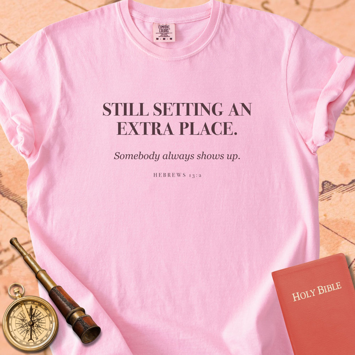 Still Setting an Extra Place. Premium T-shirt