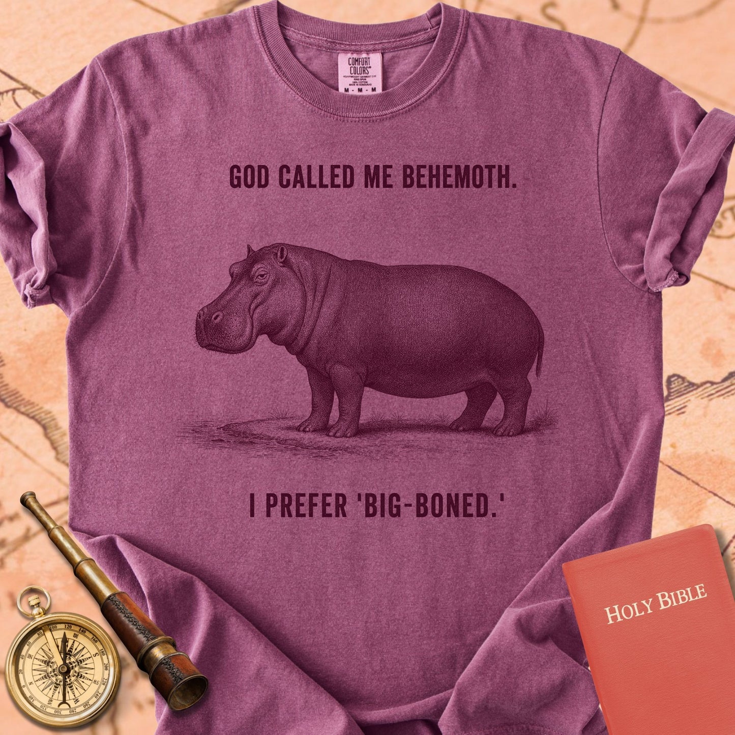 God Called Me Behemoth (I Prefer Big-Boned) Premium T-shirt