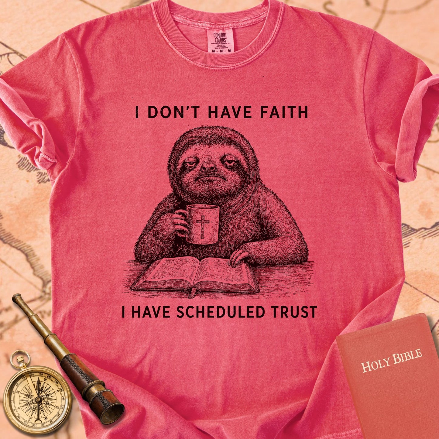 I Don't Have Faith, I Have Scheduled Trust Premium T-shirt
