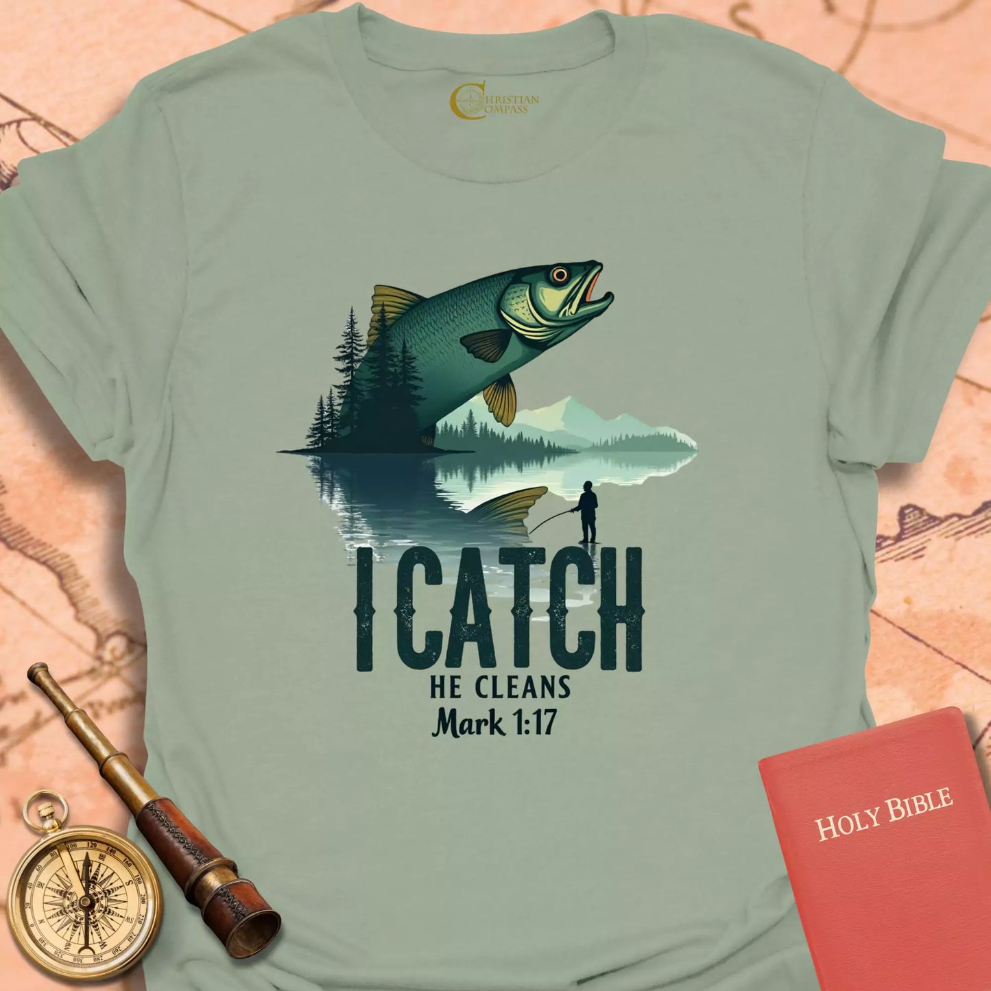 I Catch He Cleans T-Shirt