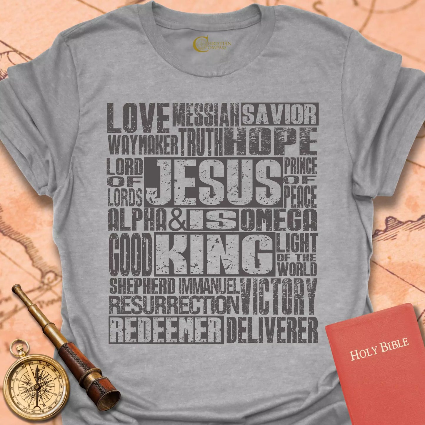 Jesus is King Collage T-Shirt