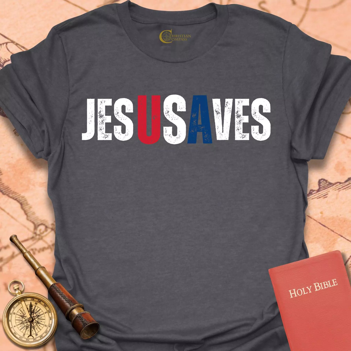 Jesus Saves USA T-Shirt