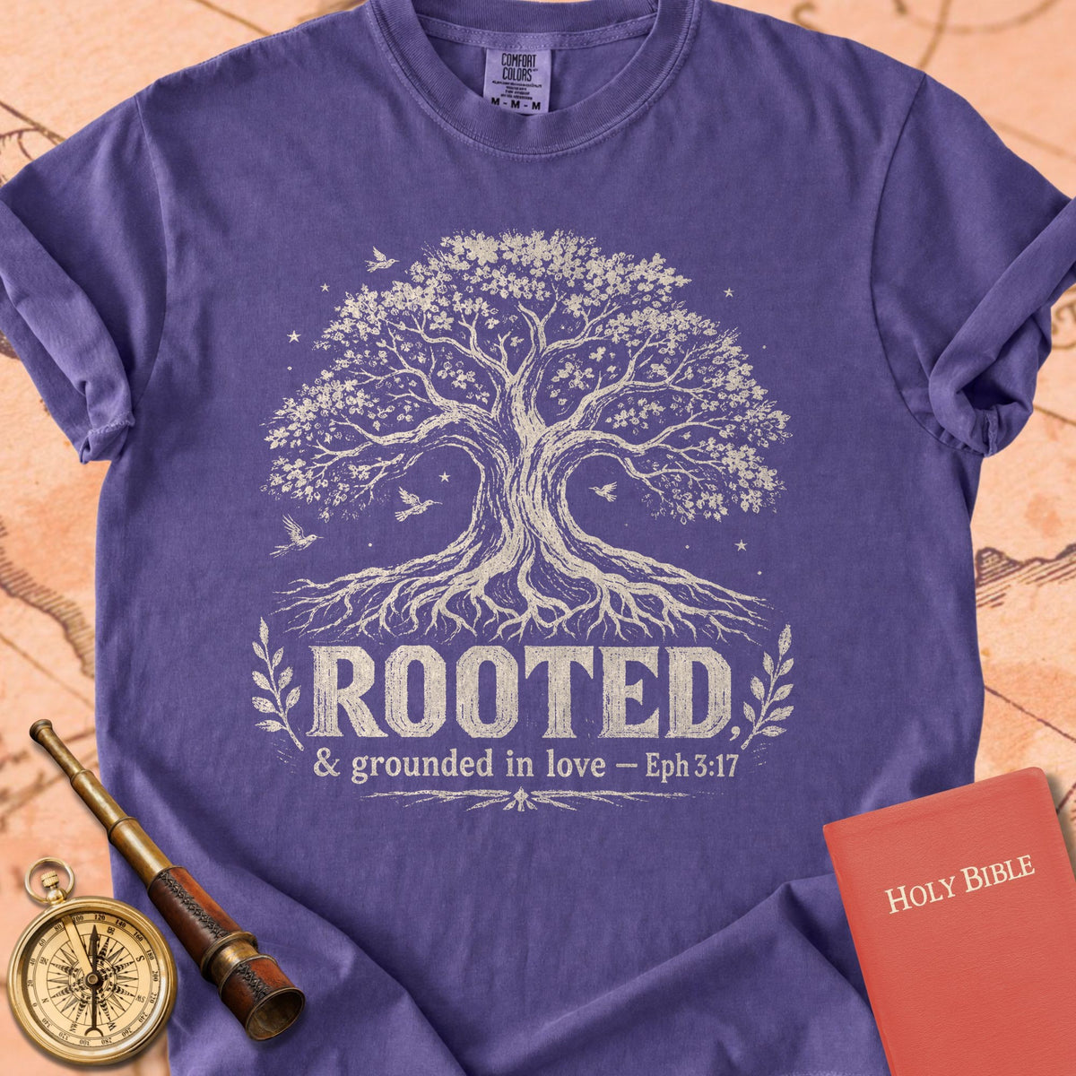 Rooted and Grounded in Love Premium T-shirt