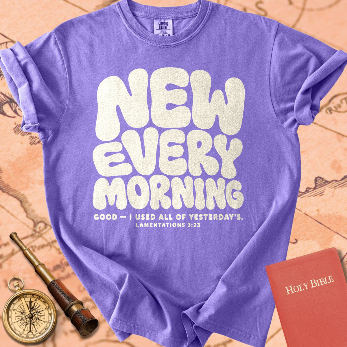 His Mercies Are New Every Morning Premium T-shirt