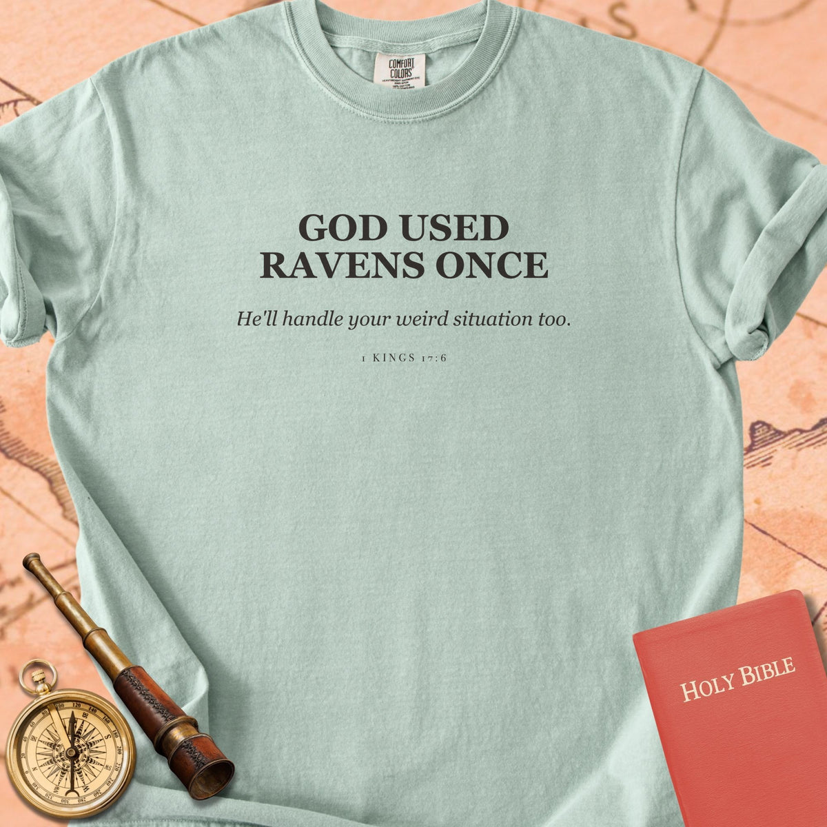 God Used Ravens Once — To Feed Elijah — Bay Comfort Colors