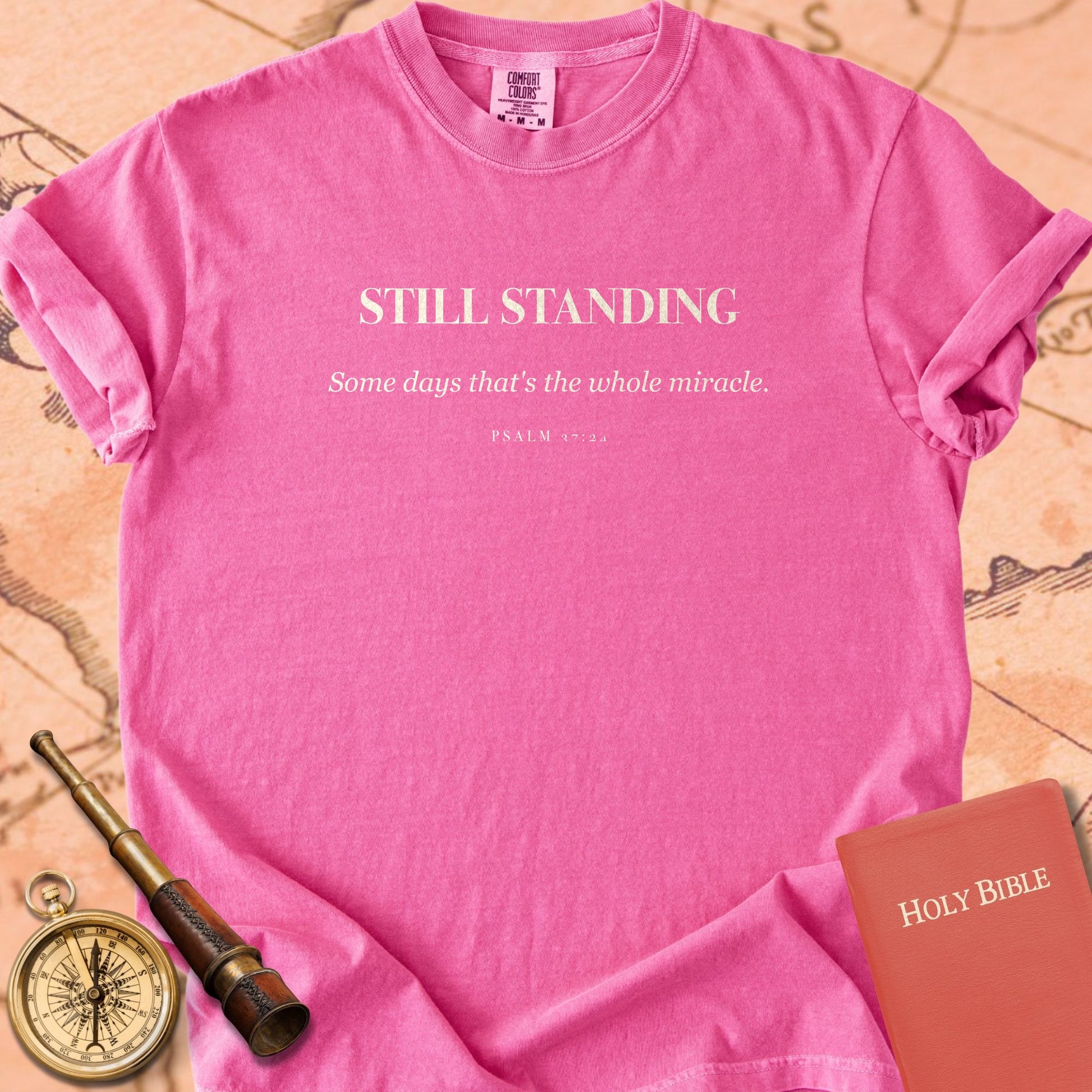 Still Standing — Crunchberry Comfort Colors t-shirt