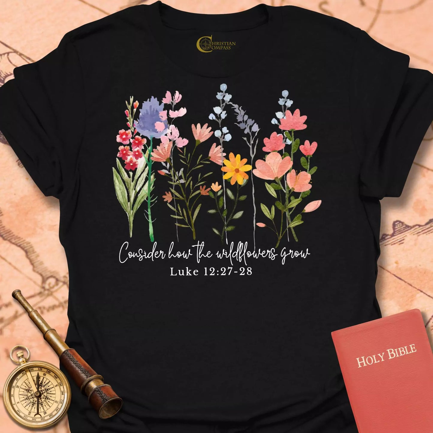 Consider How the Wildflowers T-Shirt