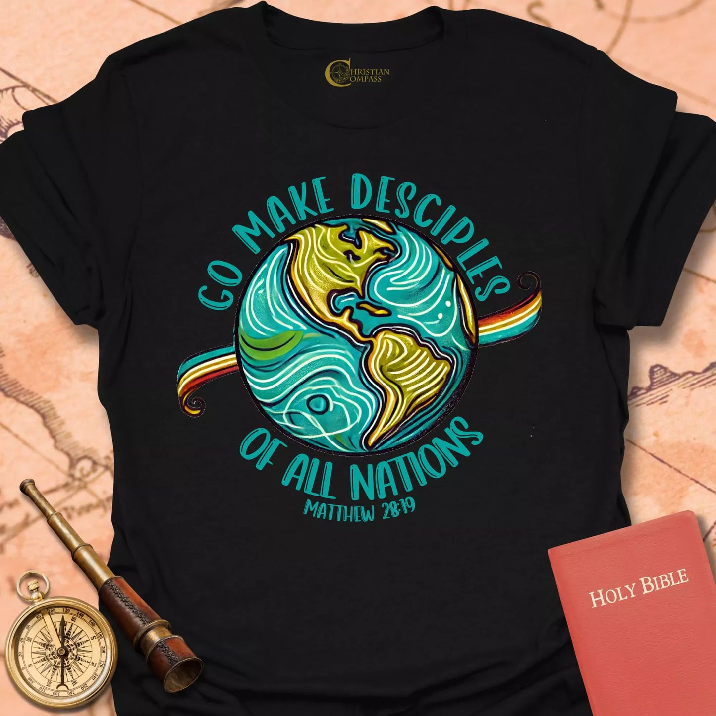Go Make Disciples of All Nations T-Shirt
