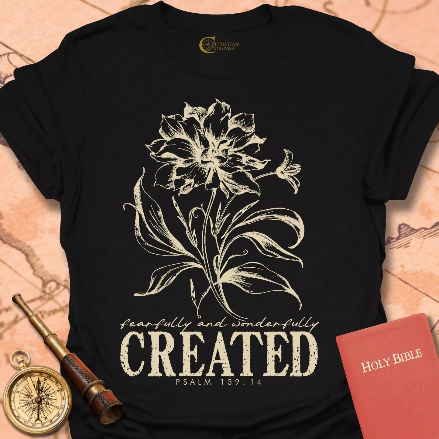 Created Psalm 139:14 T-Shirt