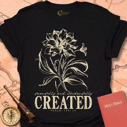 Created Psalm 139:14 T-Shirt
