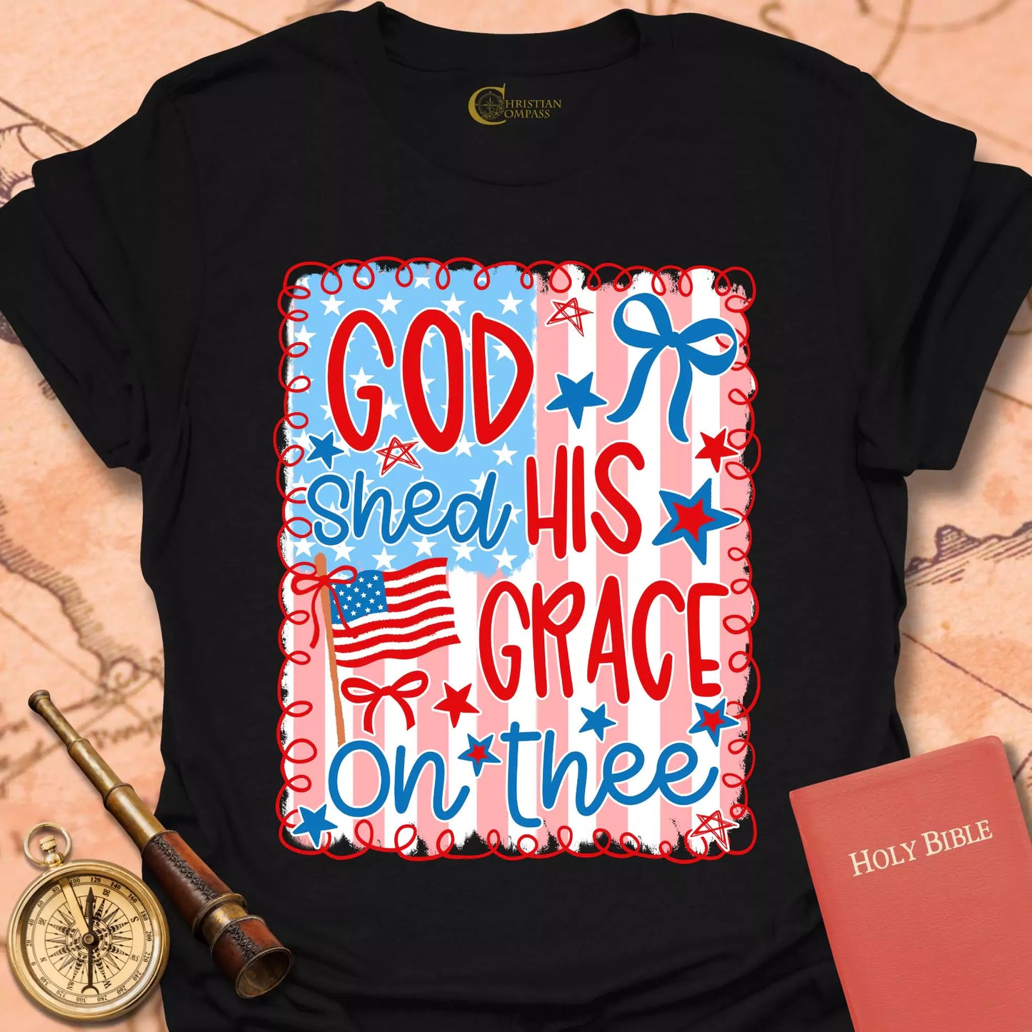 God Shed His Grace T-Shirt