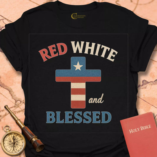 Red White and Blessed T-Shirt