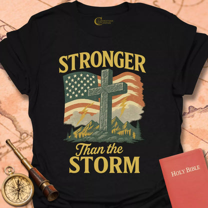 Stronger Than the Storm Flag T-Shirt