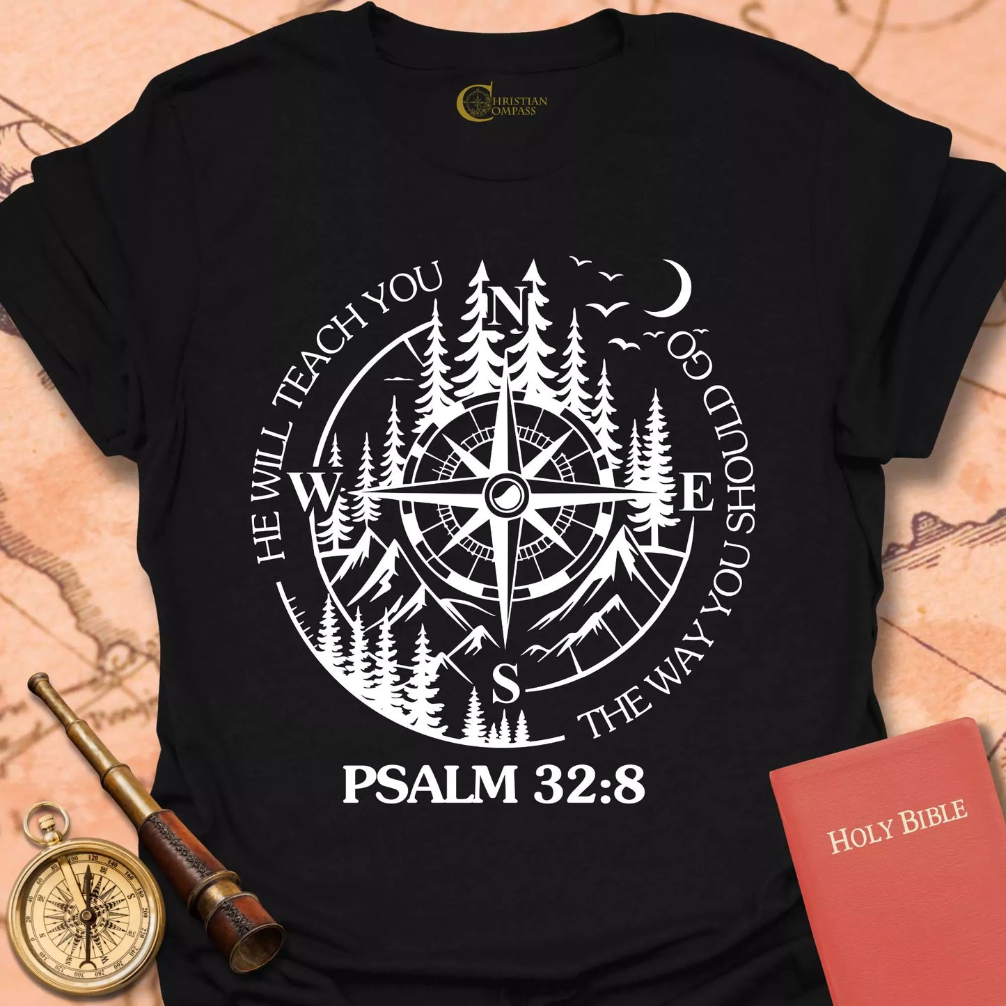 God Guides Christians T-Shirt