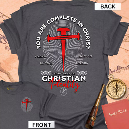 Christian Identity (front & back) T-Shirt