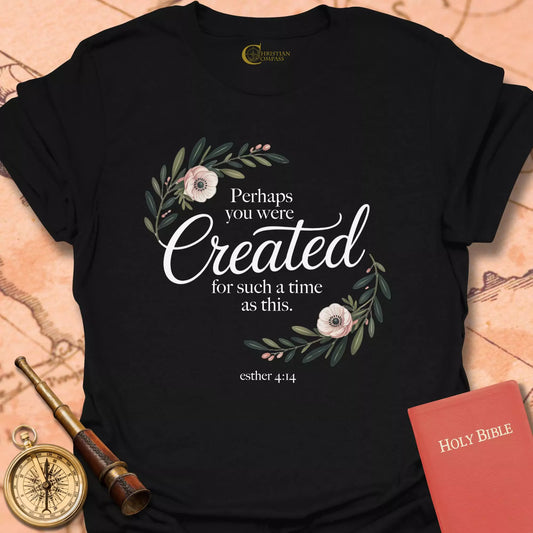 Created Floral Swirl T-Shirt