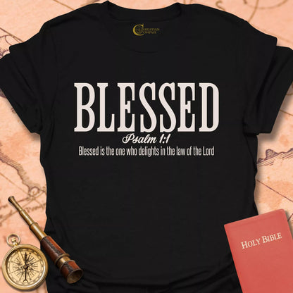 Blessed Psalm 1:1 T-Shirt